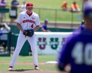 Jake Meyers allowed one run over 5.0 innings (Photo Courtesy Nate Olsen/Nebraska Communications)