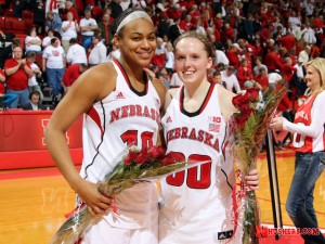 Meghin Williams and Lindsey Moore: Courtesy: NU Media Relations