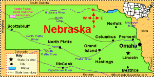 Nebraska Map Image