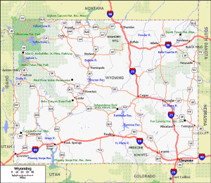 Wyo map