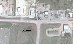 Chadron roundabout