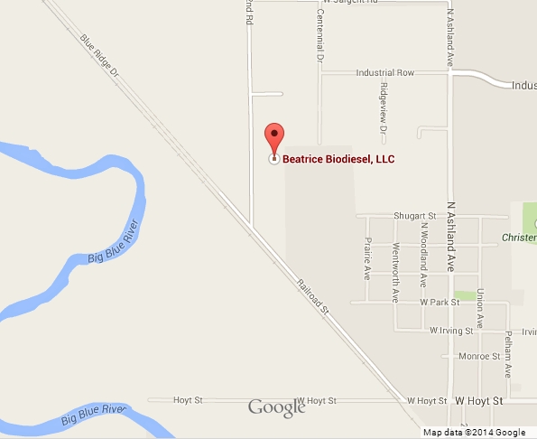 Google Maps_Beatrice Biodiesel