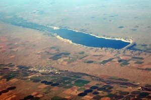 Lake McConaughy aerial