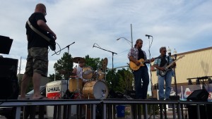 The Max Temple Band rocks the first Bands on the Bricks